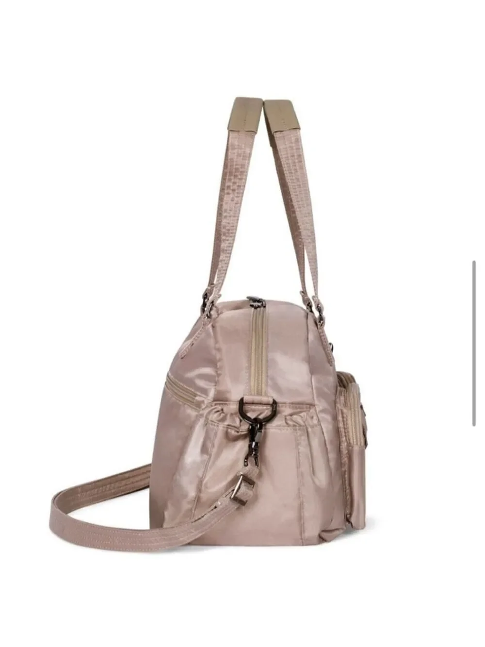 NWT Lug Women's Puddle Jumper Tote Bag Beige/Sand Taupe